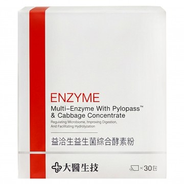 大醫生技 益洽生益生菌綜合酵素粉  30包  1g  1盒