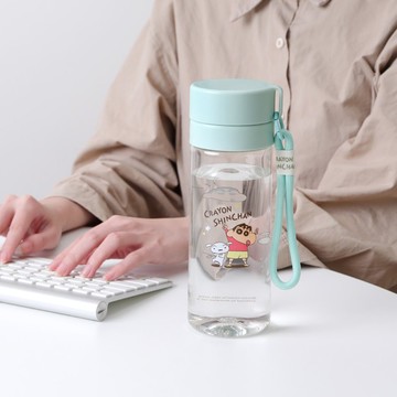 蠟筆小新Tritan透明水壺550ml-BPA FREE隨身水瓶