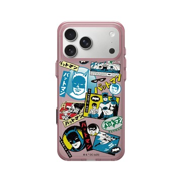 iPhone 17 Pro Max Clear (相機按鈕) 晶醺玫 - Batman 蝙蝠俠 - 日系貼紙