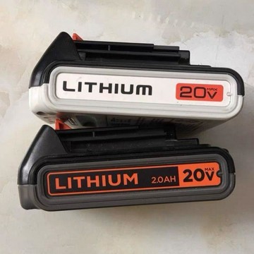 百得鋰電池18/20大容量電池充電器Balck&DeckerLB20/LB2040工具