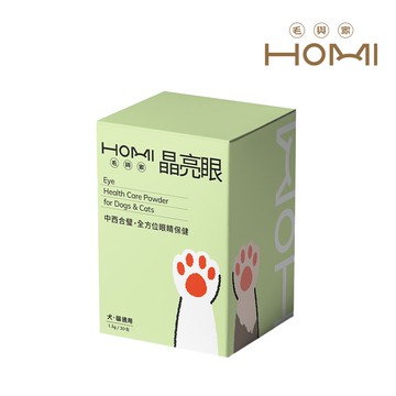【HOMI毛與家】晶亮眼 眼睛保健粉-30包/盒