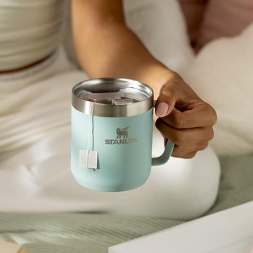 經典系列 不鏽鋼咖啡馬克杯 12oz 光澤典雅紫