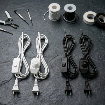 【雨果燈飾】【現貨秒出】【含稅附發票】檯燈按鈕電線插頭 台製調光電線插頭 插頭電源線 調光/開關 檯燈 壁燈