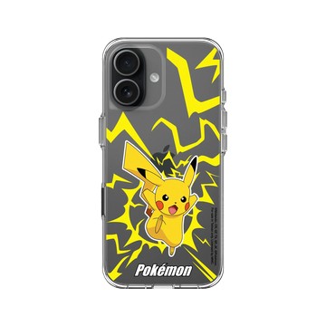 iPhone 17 Clear Case（相機按鈕） 透明 - 寶可夢 Pokemon - 戰鬥系列-皮卡丘