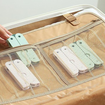 【台灣出貨】摺疊衣架旅行戶外出差便攜家用學生宿舍晾曬衣架可摺疊內衣襪子架旅行衣架 收納衣架  多功能衣架 可折疊旅行必備