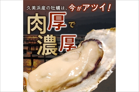 京都・久美浜産　殻付き牡蠣　5kg（50個前後）牡蠣ナイフ付