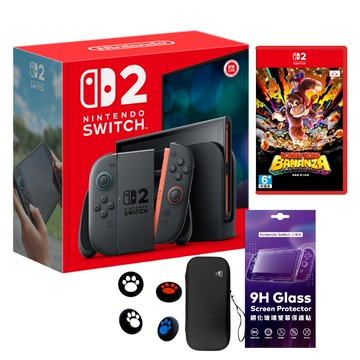 Nintendo Switch 2 主機 (台灣公司貨)+Switch 2 咚奇剛 蕉力全開 中文版