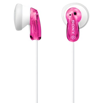 SONY 索尼 耳塞式平面耳機  MDR-E9LP  粉色