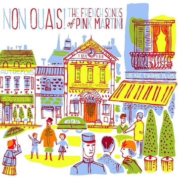 【停看聽音響唱片】【CD】紅粉馬丁尼法文歌曲精選