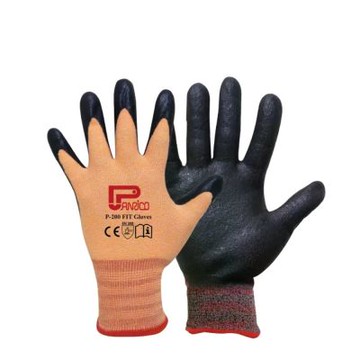 百利世 Panrico 手套 加厚型止滑耐磨/FIT/橘(韓國製造) J-GF001(S)/OR S