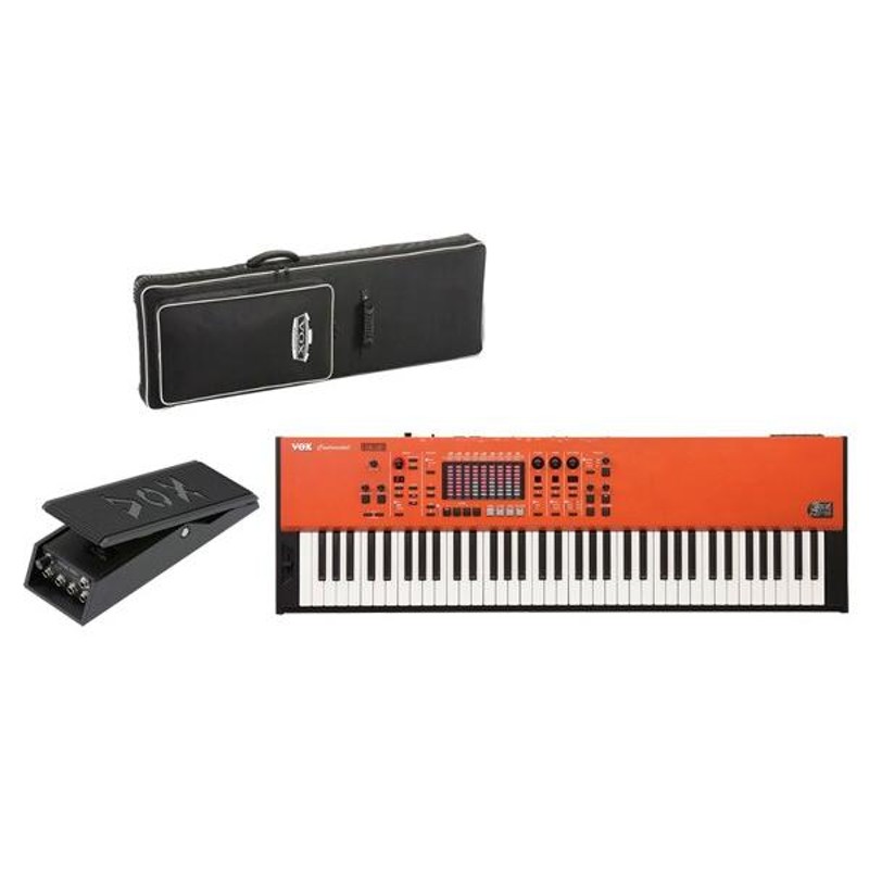 VOX CONTINENTAL 73 シンセサイザー キーボード ケース ペダル VOX