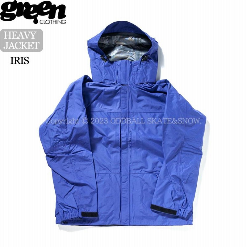 23-24 GREEN CLOTHING HEAVY JACKET Iris グリーンクロージング