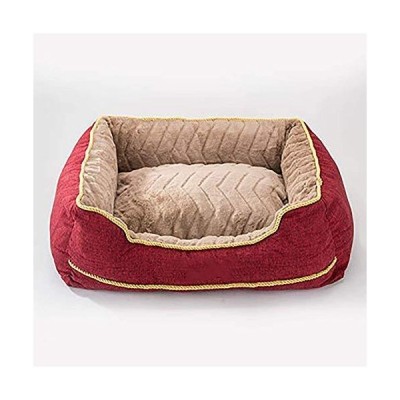 Pet Bed Dog Bed Rectangle, Orthopedic Dog Bed & Sofa with Removable Washable Cover, No Deformation, for Medium and Large Dogs Pet Waterloo (