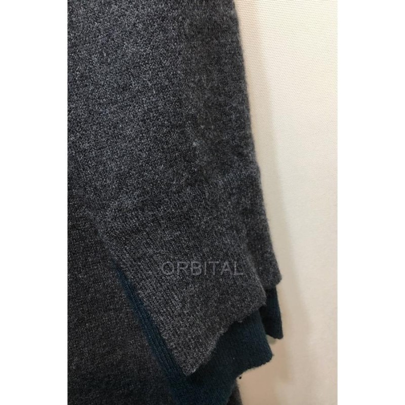 経堂) エンフォルド ENFOLD 20AW ニットコンビ ドレス ワンピース  