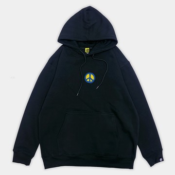 和平祈禱帽T  黑色/藏青