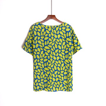 寬松圓領通勤T恤衫拉鏈上衣服顯瘦時尚