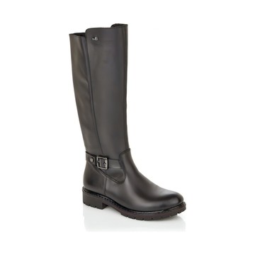 RIEKER BLACK CASUAL CLOSED BOOTS 黑色女款鞋子