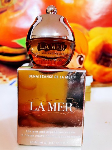 LA MER 海洋拉娜 創世紀原晶眼部精華霜 5ml 百貨公司專櫃貨盒裝 （旅行用）
