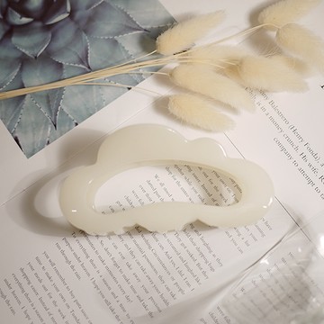 G&G雲朵造型抓夾-白（10.5cm）