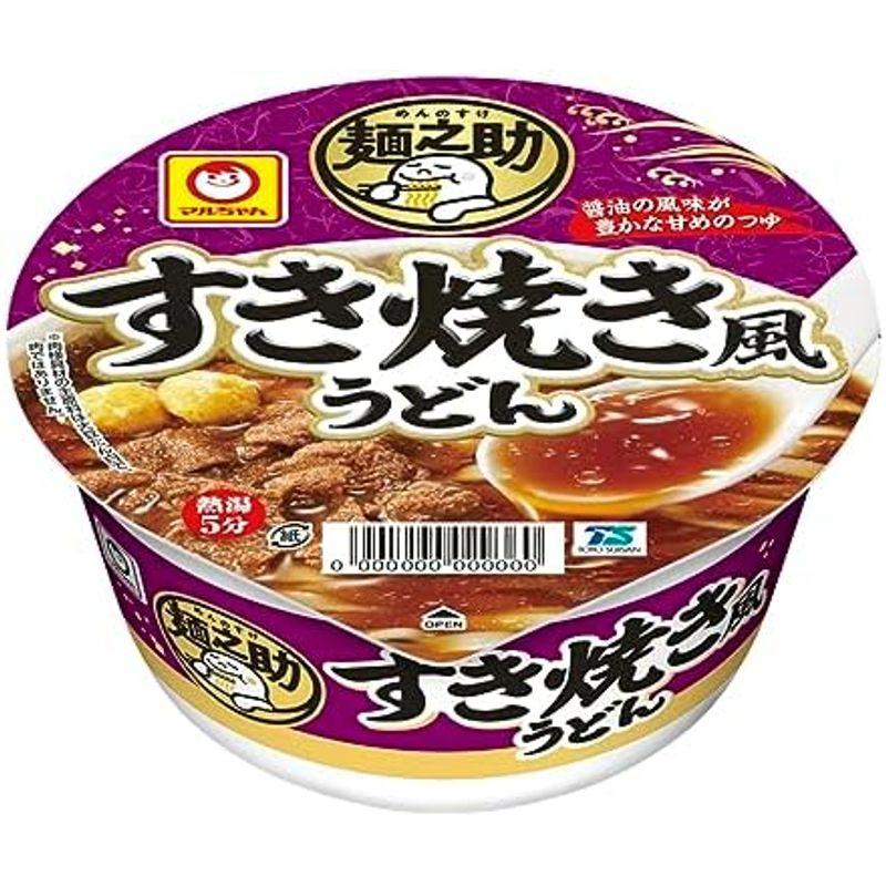 マルちゃん 麺之助 すき焼き風うどん 80g×12個