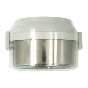 收納王妃 史努比提把式不鏽鋼隔熱便當盒 SP-1528-2 850ml  灰色  1個