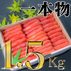 家庭用たらこ一本物 1.5kg