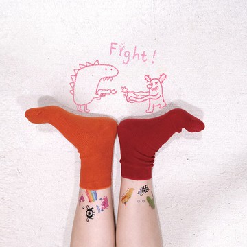 怪獸刺青貼紙 | 兩張一組