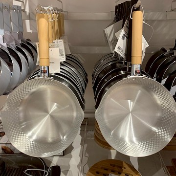 品牌Nitori專柜尼達利日式錘紋雪平鍋不銹鋼小奶鍋泡面鍋湯鍋