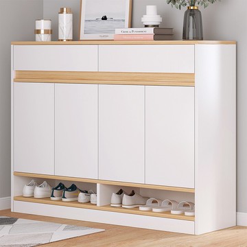 鞋柜家用門口大容量陽臺儲物柜簡約現代客廳鞋柜2021新款爆款柜子