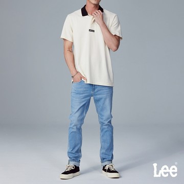 Lee 706 四面彈低腰修身窄管牛仔褲 男 Modern 中藍洗水LL220270662