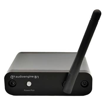 Audioengine B1 藍牙音樂接收器 藍牙5.0技術 AKM AK4396A晶片 RCA和光纖輸出  1個  Black