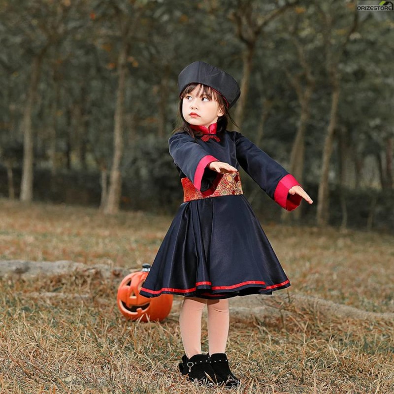 コスプレ衣装 キョンシー 子供 女の子 ハロウィン レディース 面白い