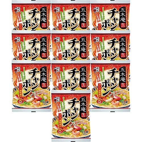 五木食品 五木庵チャンポン 170g×10個(電子レンジ調理可能)(常温保存商品)