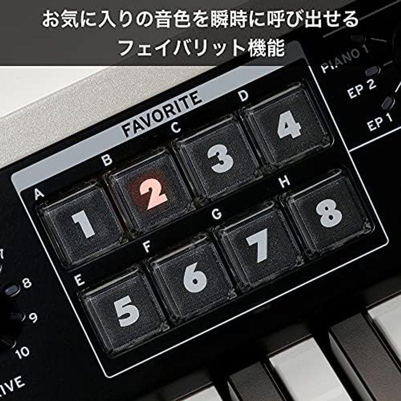 電子楽器 KORG コルグ ステージ・ビンテージ・ピアノ SV-2 電子ピアノエフェクト 真空管 アンプ スピーカー内蔵 ピアノ鍵盤 73鍵 ホワイト