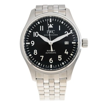 IWC 萬國錶 ( IW328202)馬克二十飛行員鏈帶款x黑面x40mm