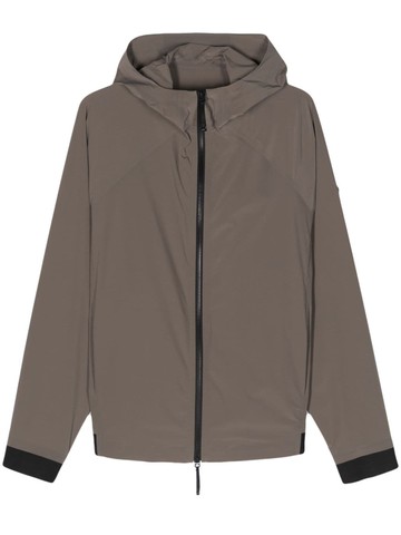 Moncler - Kurz lightweight windbreaker - men - Polyamide/Elastane - 4 - Grey