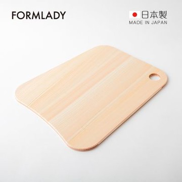 日本FORMLADY 小泉誠 ambai X 土佐龍日製四萬十檜木砧板-梯形M
