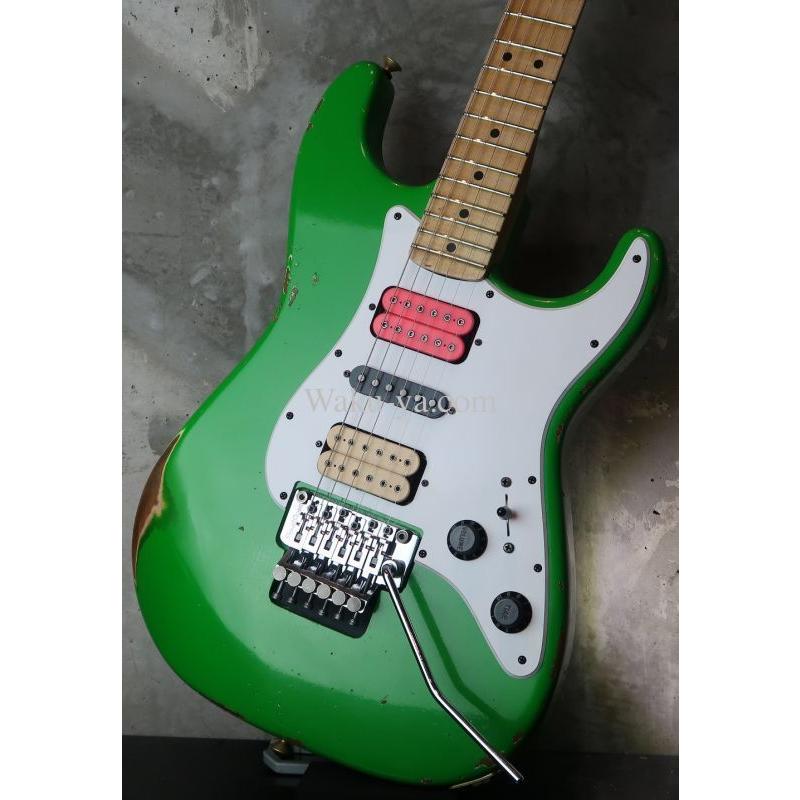 Charvel Custom Shop Green Meanie   Steve Vai   Heavy Relic