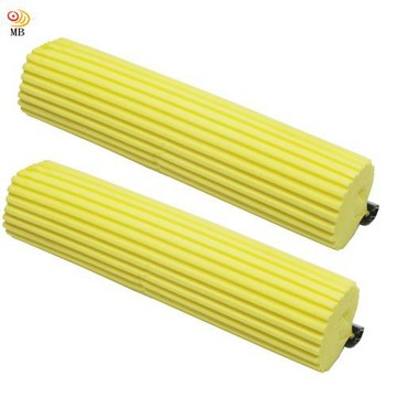 月陽鋁擠超硬桿超強吸水西德PVA膠棉拖把的拖頭超值2入(5001772)
