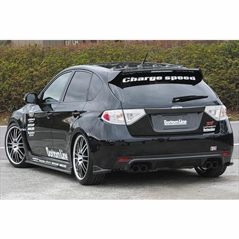 インプレッサ WRX STI GRB GRF リア エクステンション - 外装、エアロ ...