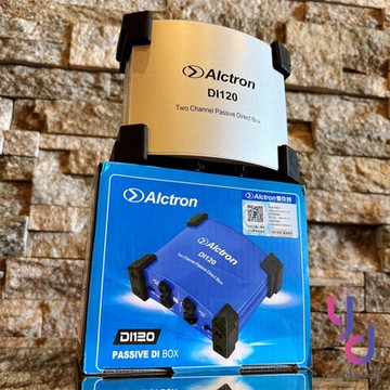 奧克創 Alctron DI 120 DI BOX 被動式 立體聲 平衡訊號 轉換器 做場 舞台