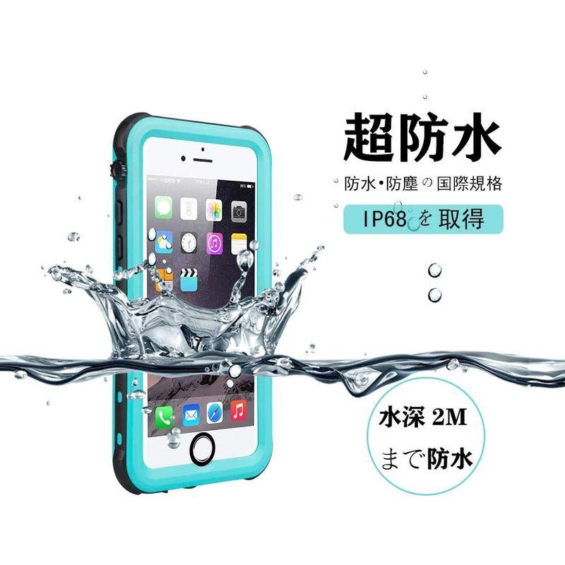 【色: 黒色】iPhone XR 防水ケース DINGXIN IP68防水規格