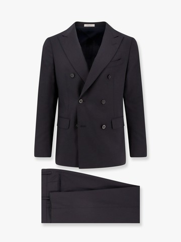 Double-breasted virgin wool suit - BOGLIOLI - gender_Man