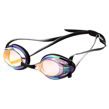 Aquawin 選手用彩虹鏡面鍍膜泳鏡 CR40RVM  1個  多色  成人