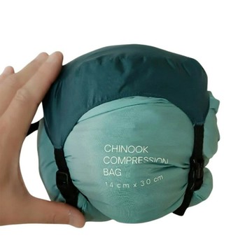 ├登山樂┤加拿大 Chinook  壓縮袋 14x30 S號 藍綠色 # CHI-0000801