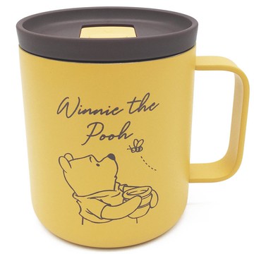 【震撼精品百貨】小熊維尼 Winnie the Pooh ~迪士尼Disney 小熊維尼不銹鋼馬克杯-蜜蜂*60443