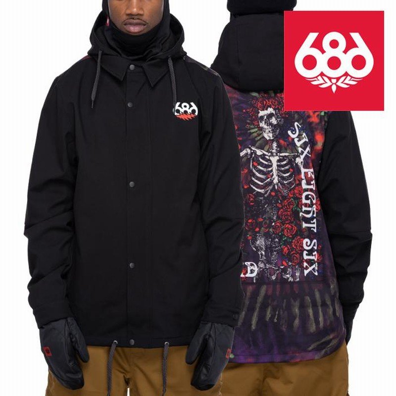 新作 686 スノボ ジャケット infiDRY フード 日本正規品 22-23