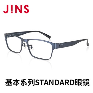JINS 基本系列STANDARD眼鏡_(MMF-22A-277)海軍藍