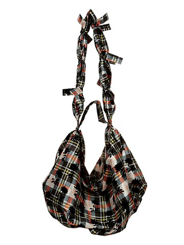 Chopova Lowena Flocked Polyester Bag With Handle推薦| Italist