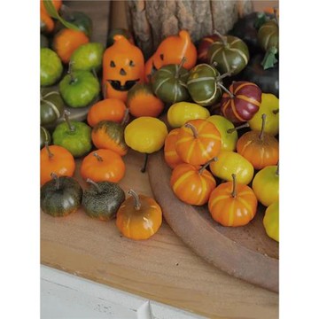 仿真小南瓜萬圣節道具裝飾品花藝裝扮插花攝影道具假蔬菜